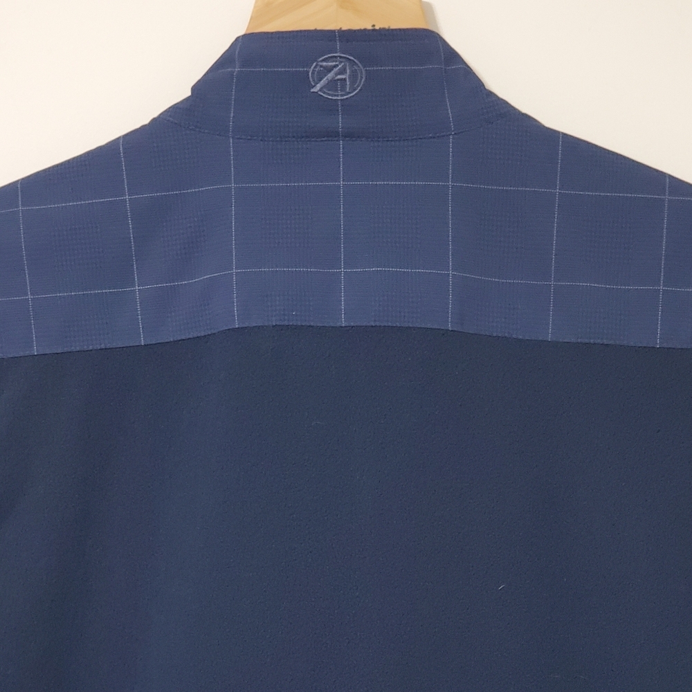 Ahead PGA Carolinas Front Zip Golf Vest Blue Medium - Picture 6 of 11